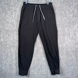 Vuori Meta Jogger Pants Mens Large 31x28 Black V436 Casual Workout Gym Casual